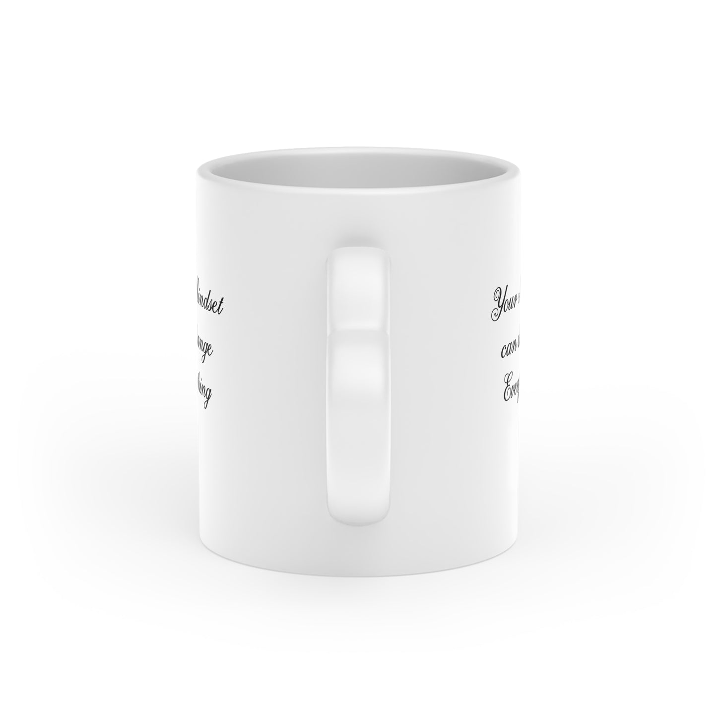 “Your Mindset can Change Everything” Heart-Shaped Mug