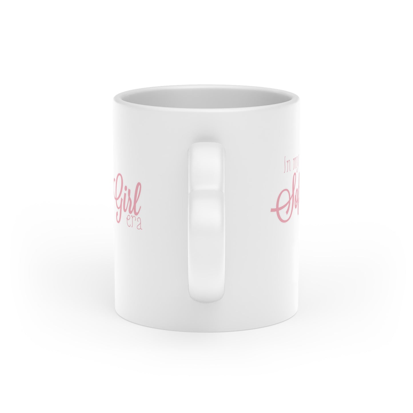 “In my Soft Girl era” Heart-Shaped Mug