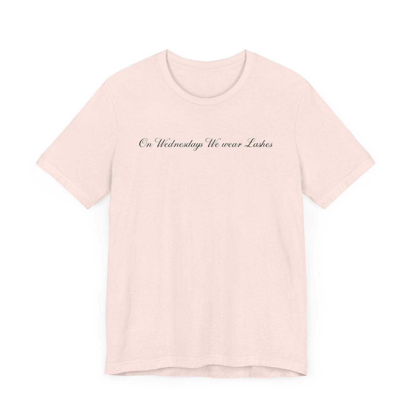 “On Wednesdays We wear Lashes” Jersey Tee